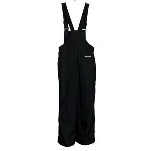 Columbia Kids Black Overalls Snowsuit Ski Bib Size 10/12 (2999)